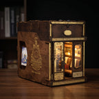 1940s Train Cabin DIY LED book nook kit — view 2
