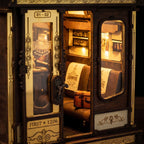 1940s Train Cabin DIY LED book nook kit — view 6