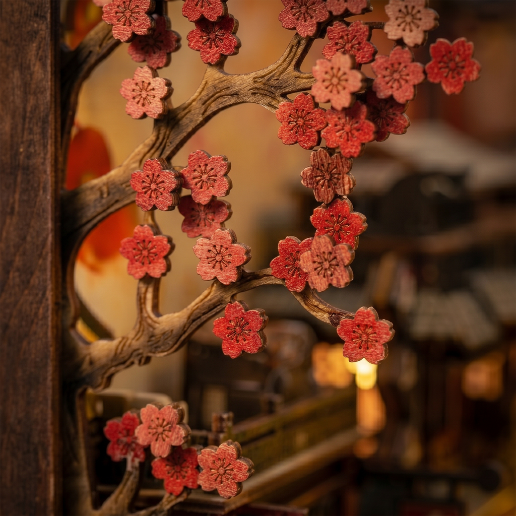 Jiufen Old Street DIY LED book nook kit — view 5