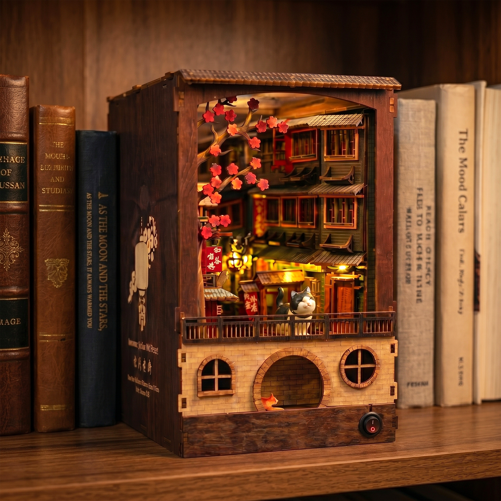 Jiufen Old Street DIY LED book nook kit — view 4