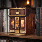 1940s Train Cabin DIY LED book nook kit — view 5
