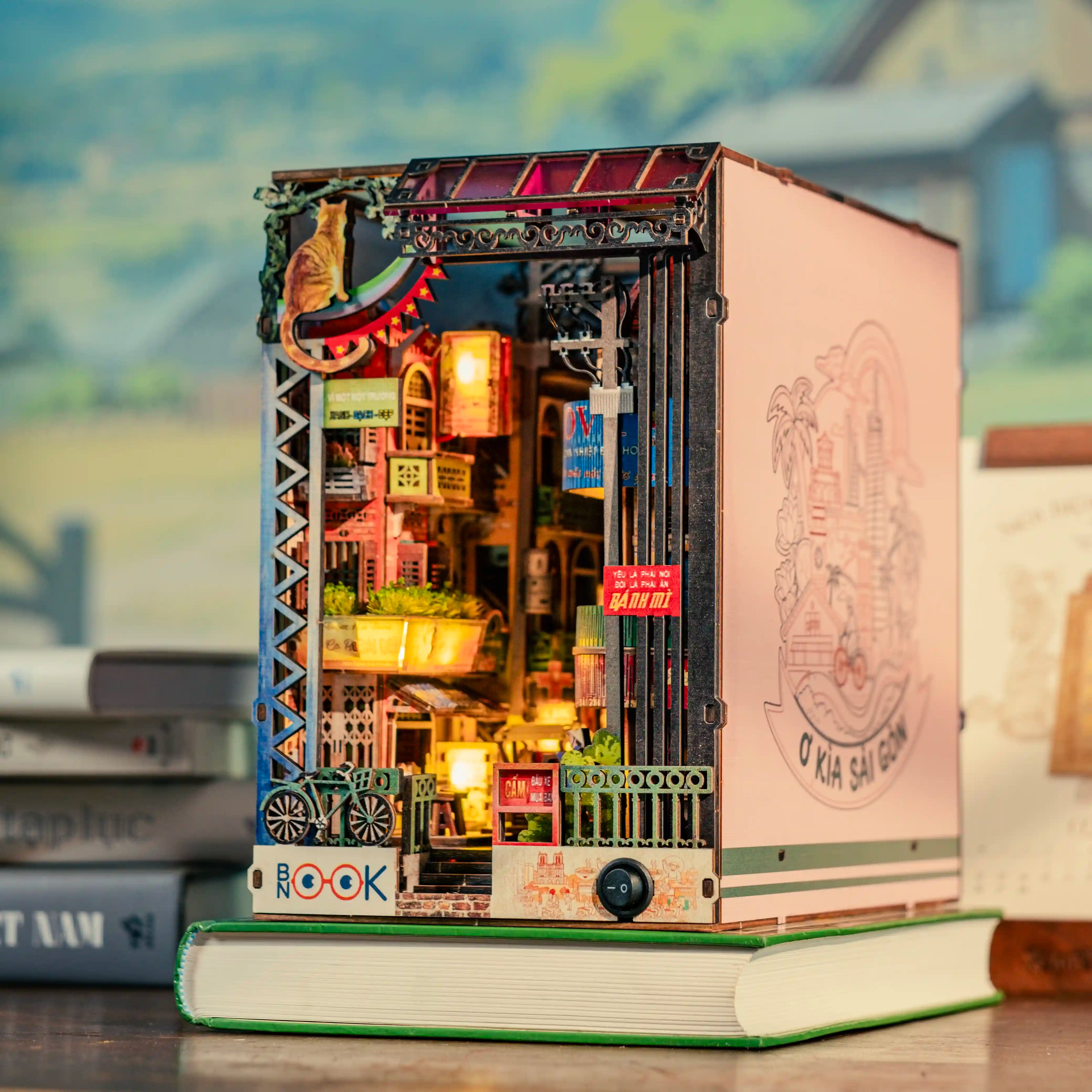 Saigon 1990s Book Nook Kit