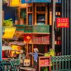 Saigon 1990s Book Nook Kit