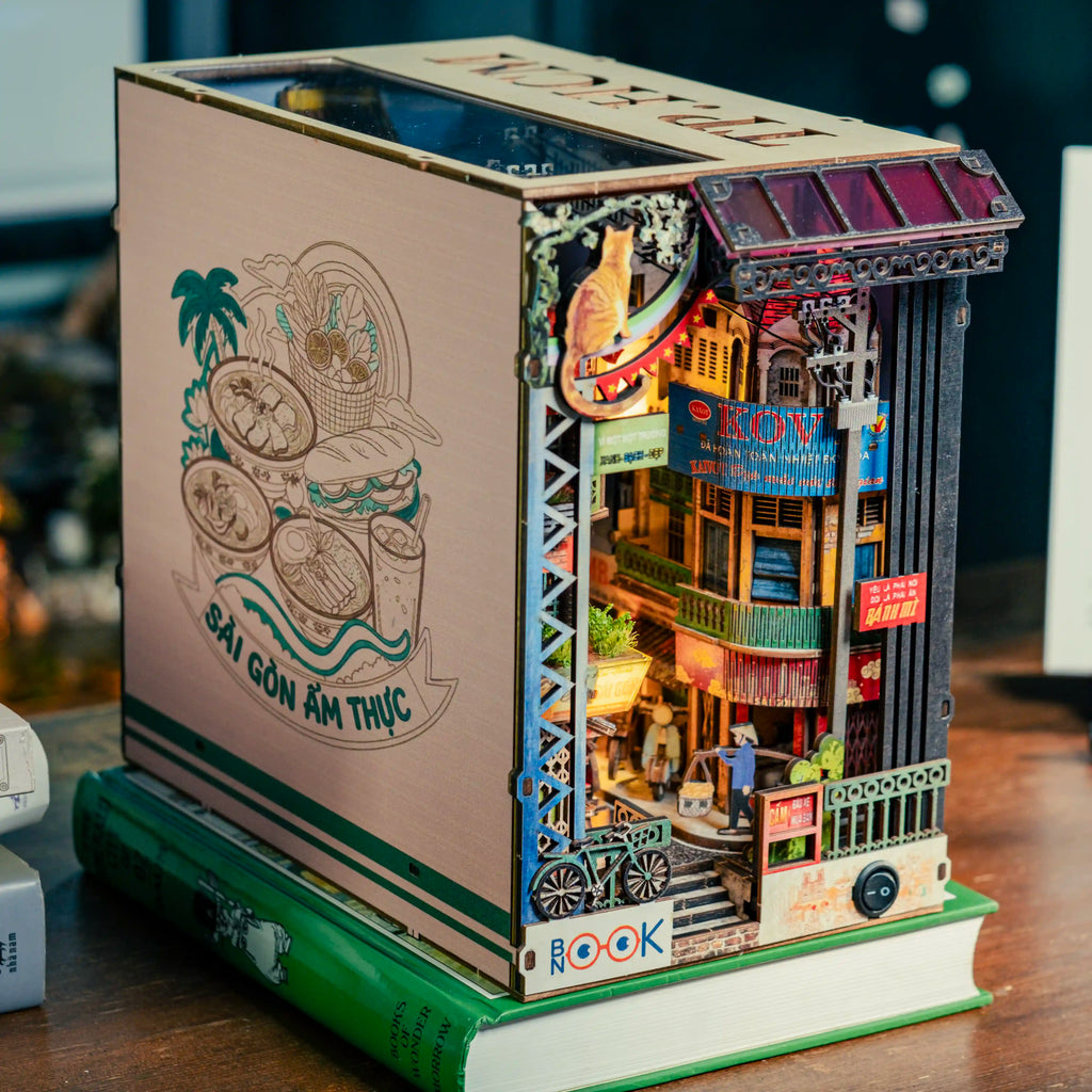 Saigon 1990s Book Nook Kit