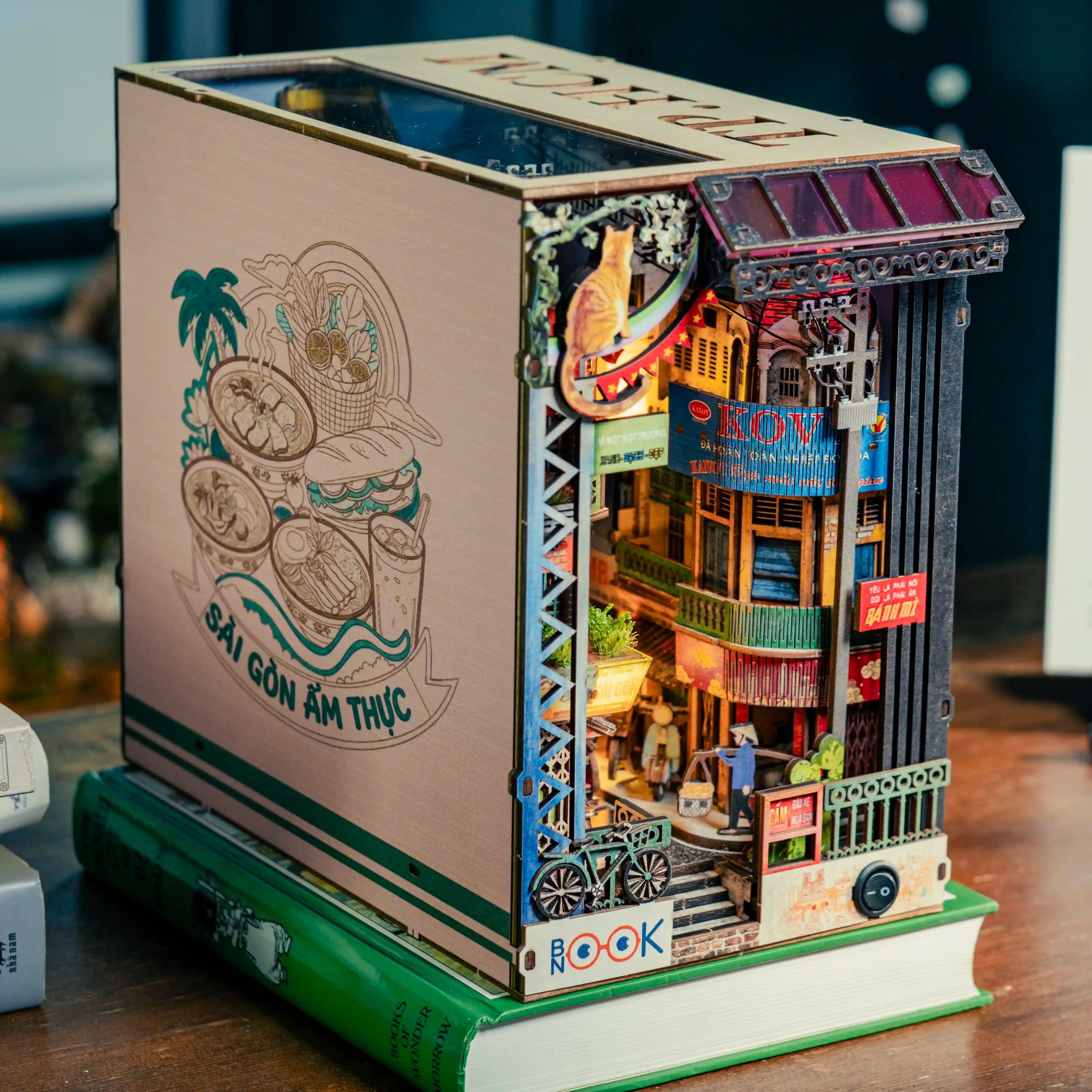 Saigon 1990s Book Nook Kit