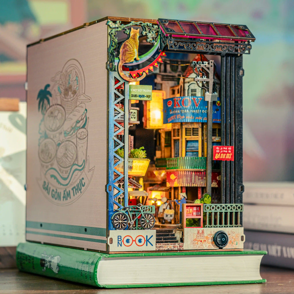 Saigon 1990s Book Nook Kit