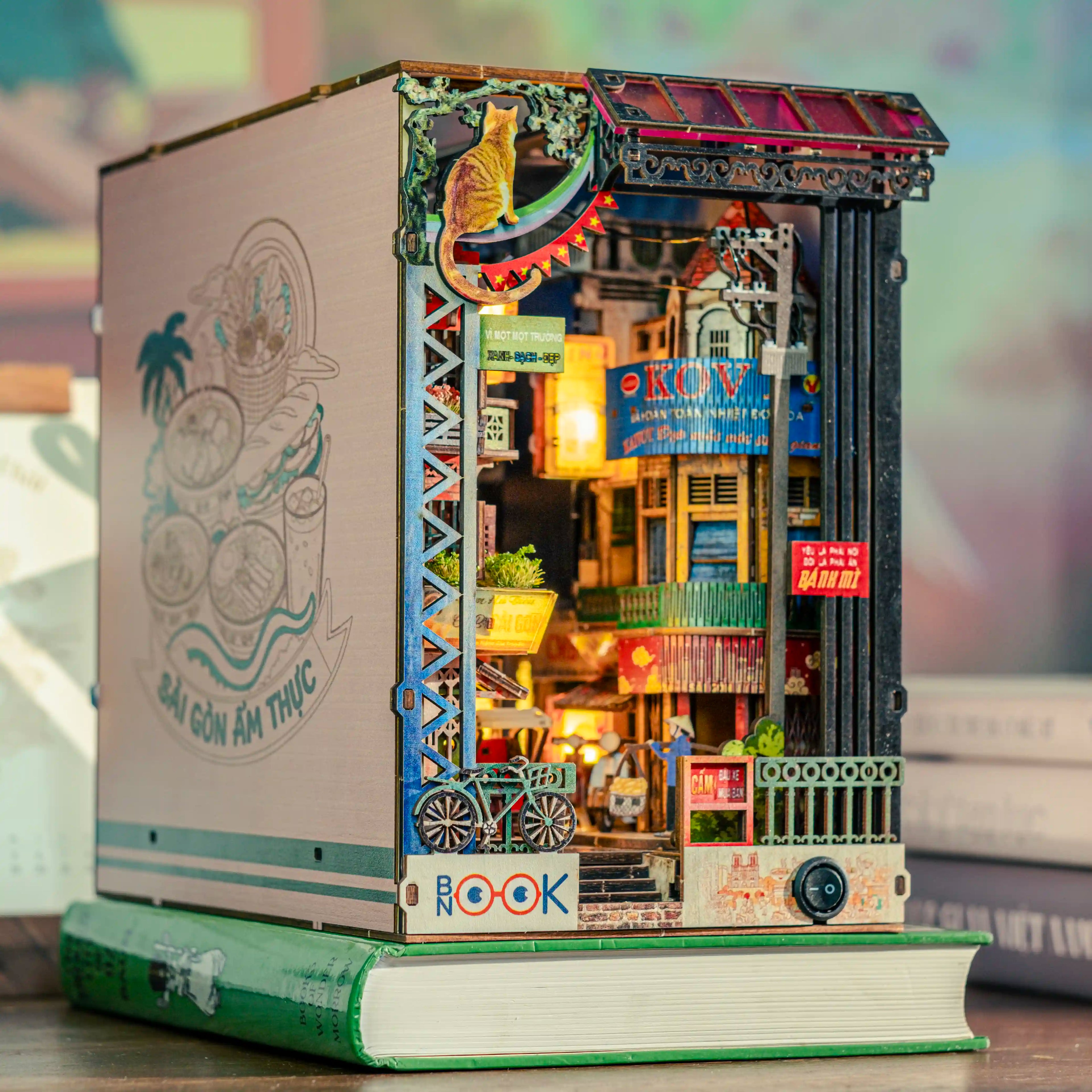 Saigon 1990s Book Nook Kit