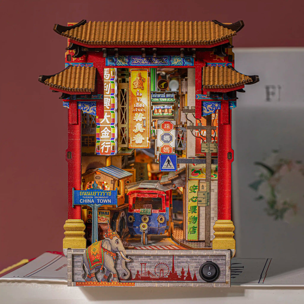 Bangkok Yaowarat Chinatown Book Nook Kit