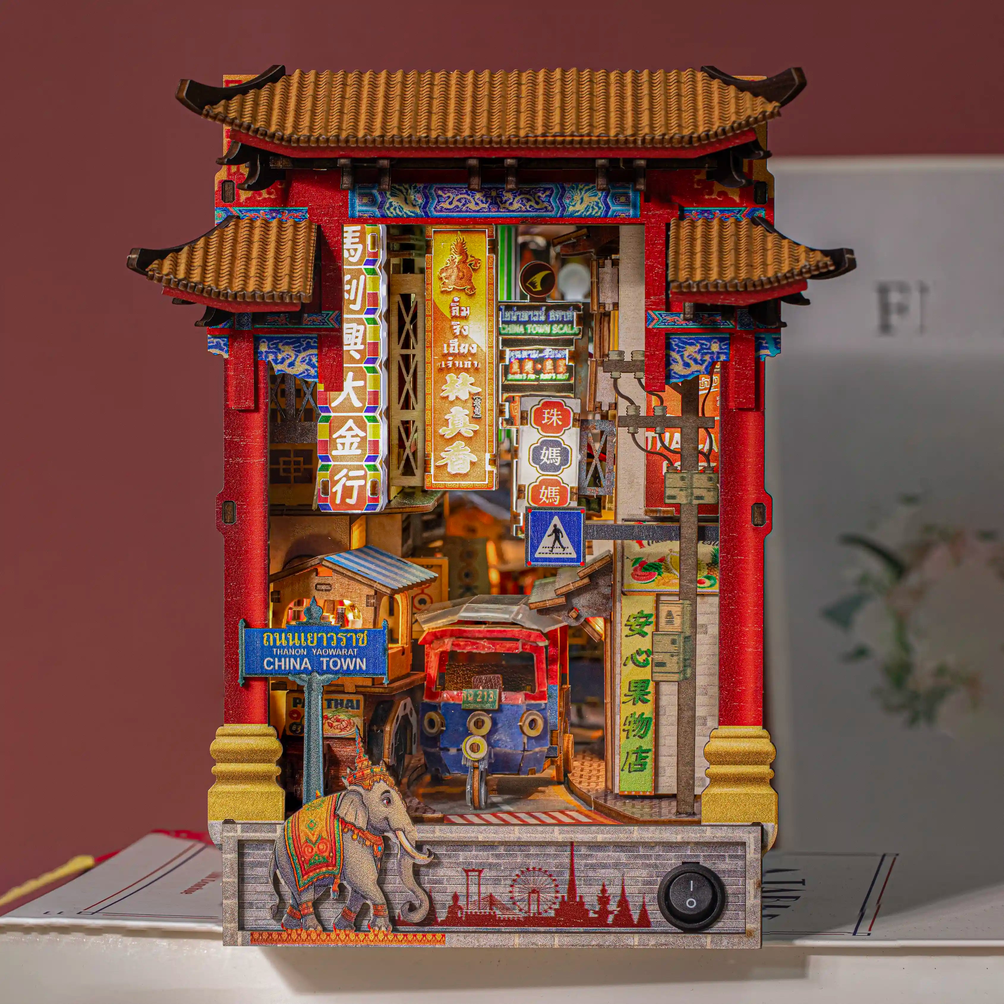 Bangkok Yaowarat Chinatown Book Nook Kit