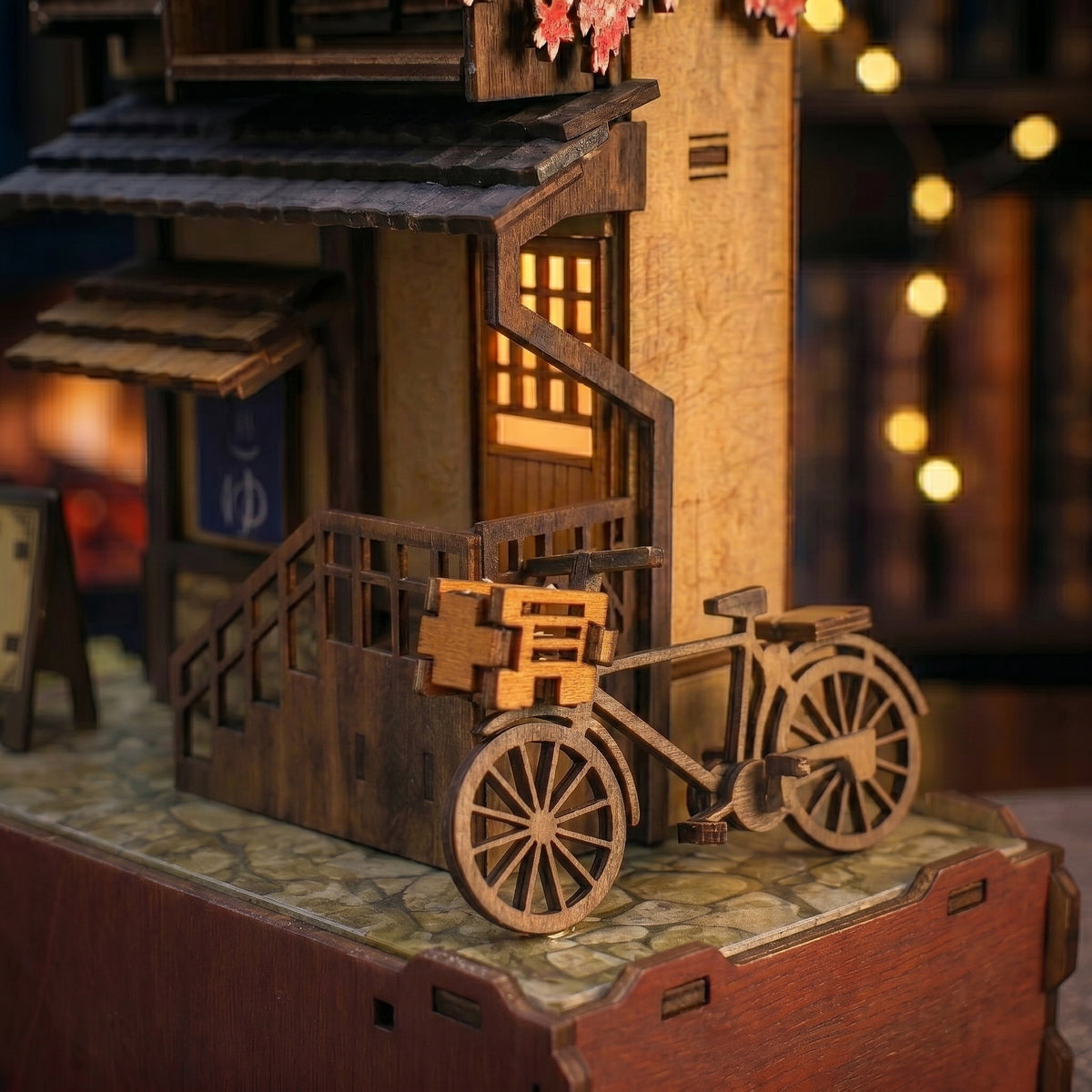 Japan's Corner Book Nook Kit — LED DIY book nook kit, view 2