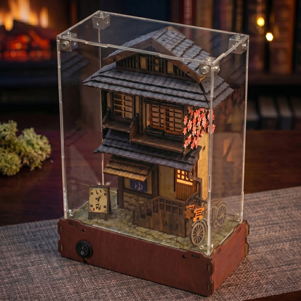 Japan's Corner Book Nook Kit — LED DIY book nook kit, view 4
