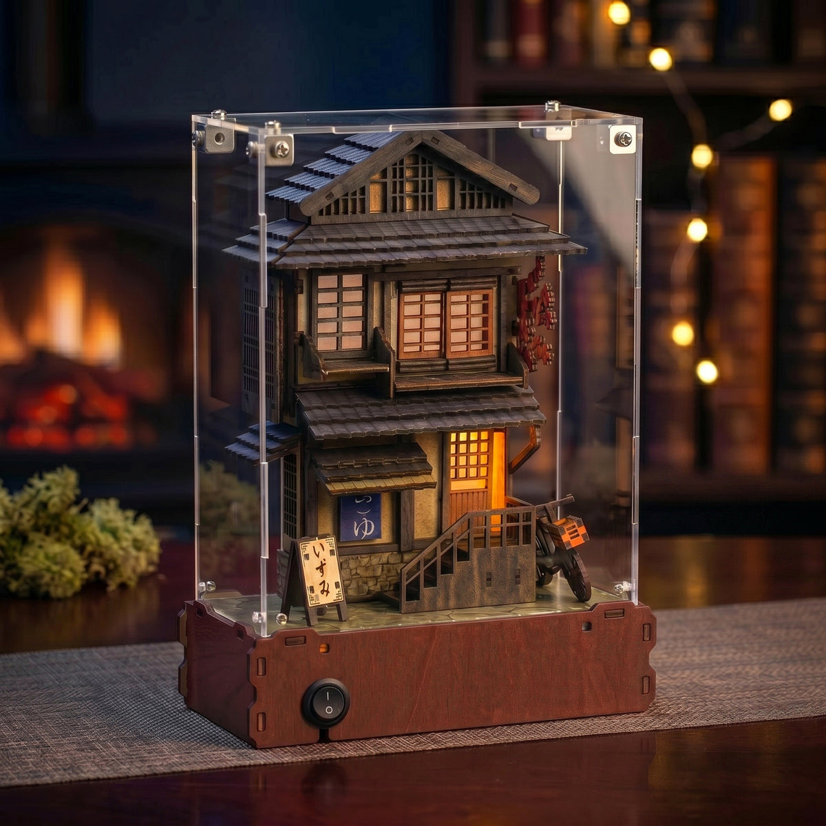 Japan's Corner Book Nook Kit — LED DIY book nook kit, view 3