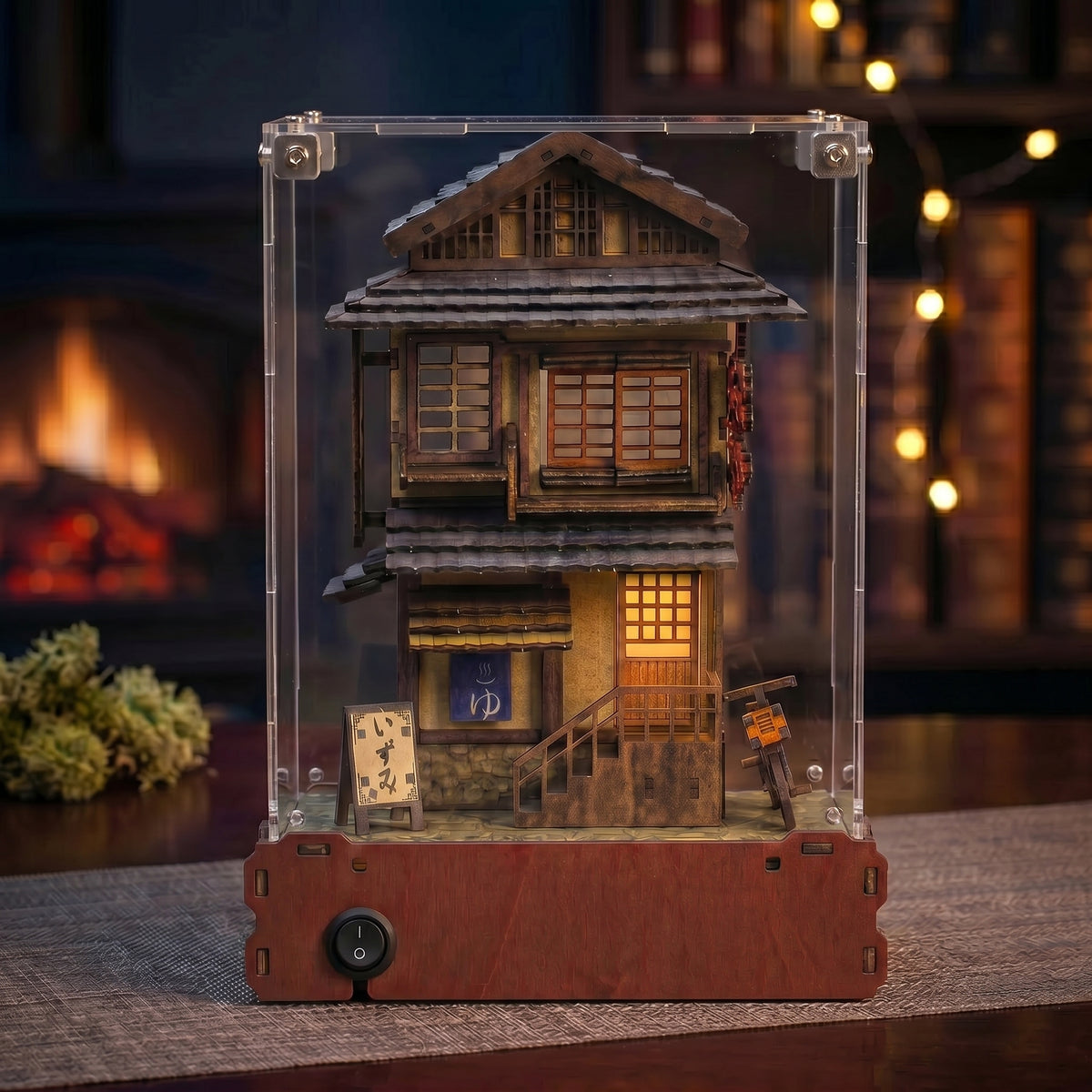Japan's Corner Book Nook Kit — LED DIY book nook kit, view 1